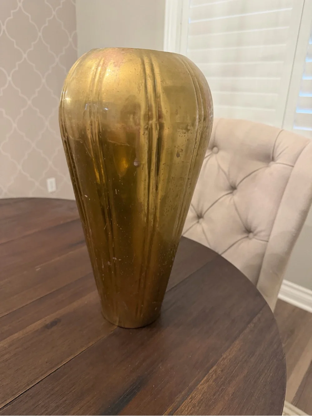 Brass Vase - Home Accents